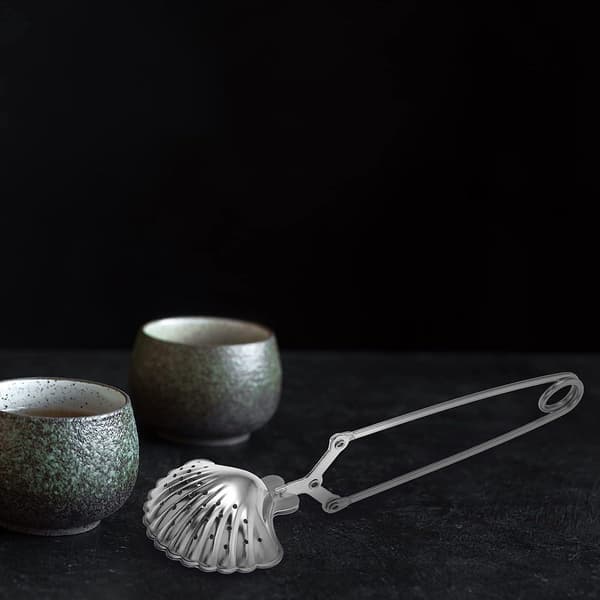 Tesil - Rostfritt Stål - Snäckformad Silver