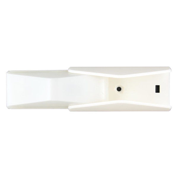 LED-lys med lysdetektor - 2 stk White