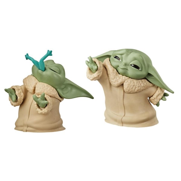 The Mandalorian, 2x Baby Yoda Figurer - Nr. 1 Multicolor