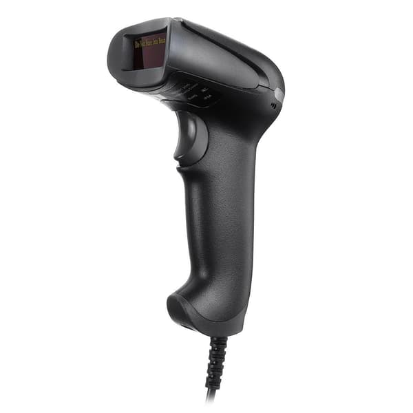 Viivakoodilukija USB 1D -koodeilla Black