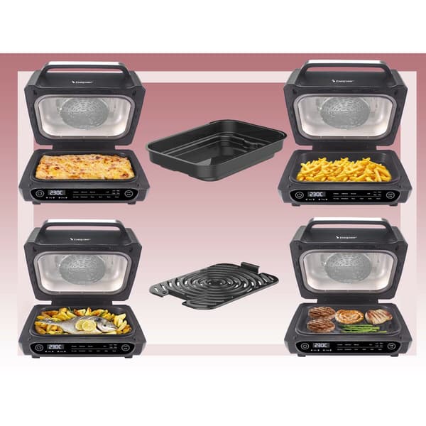 Multifunktionell Airfryer - 5.5 liter Black