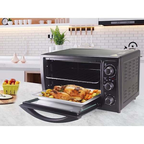 Elektrisk Miniugn - 1300 W - 30 L Svart