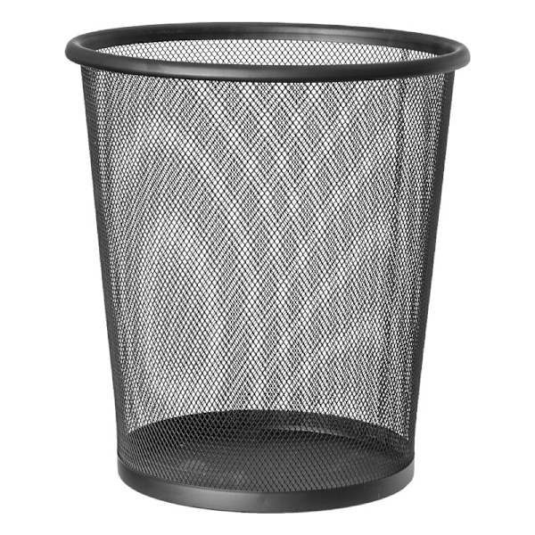 Tatkraft, Mesh - Papirkurv (12 L) Black