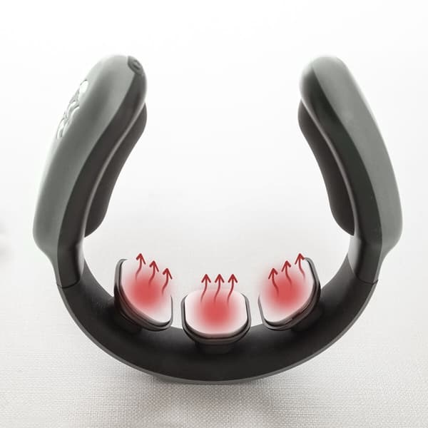 Massageapparat til nakke - genopladeligt Grey