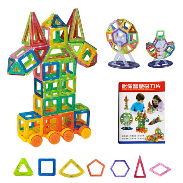 Byggdelar för barnlek - En perfekt present för barn (224 st) multifärg
