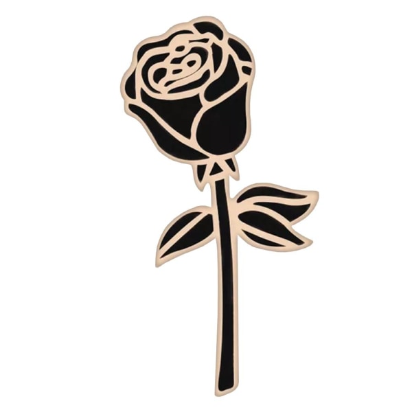 Rintaneula - Musta ruusu Black