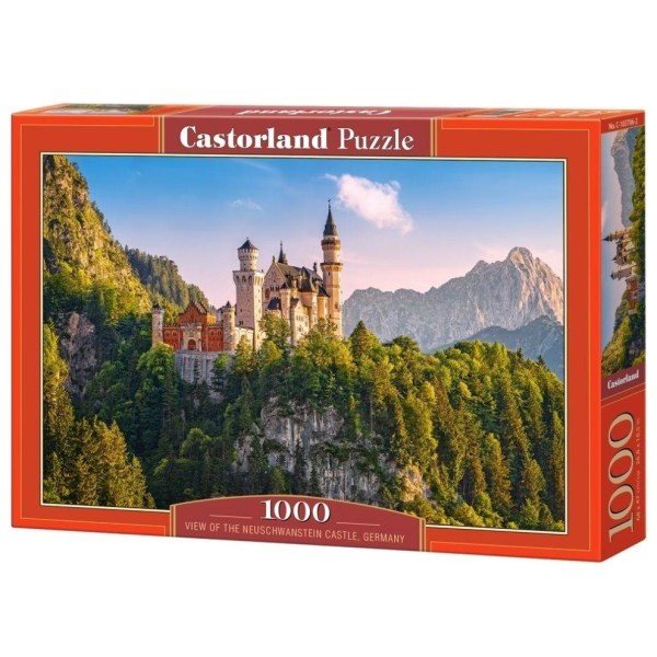 Castorland, Pussel - Neuschwanstein - 500 Bitar multifärg