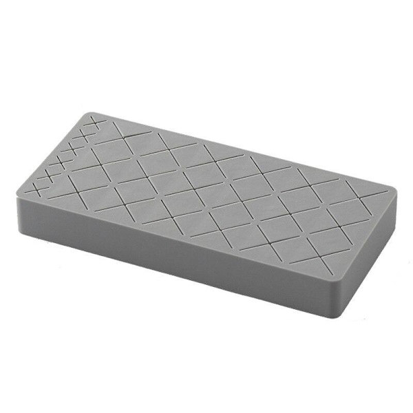 Holder til læbestift - 24 rum - blød silikone Grey
