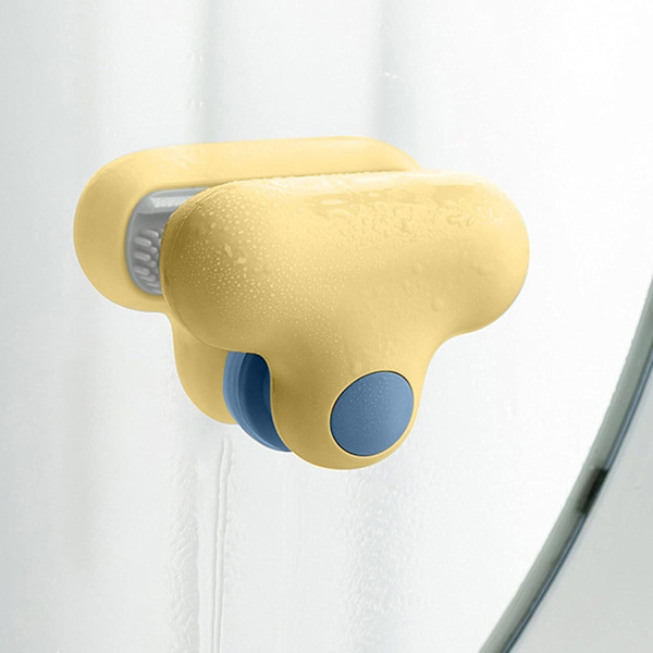 Glasskrapa för Badrum - Mini - Blå multifärg