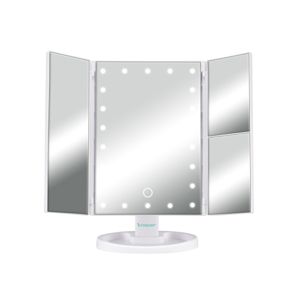 Sminkespejl med LED-lys White