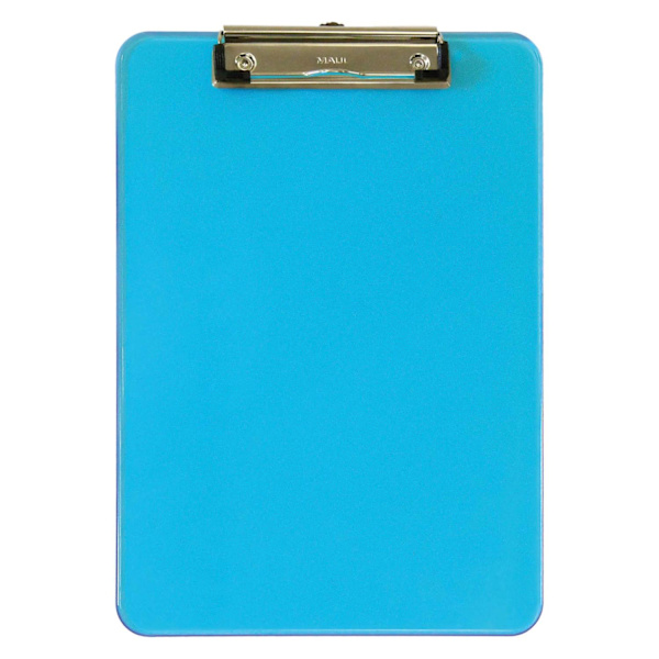 Clipboard av Plast - Blå Blå