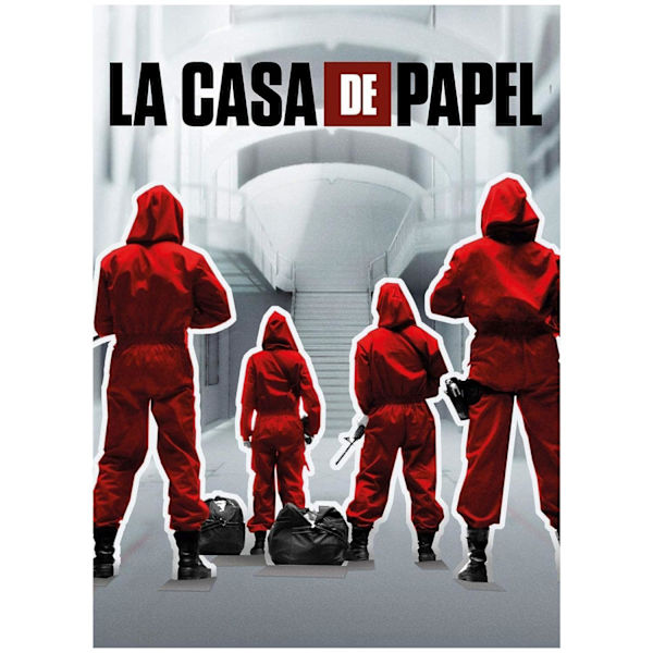 La Casa de Papel, Pussel - 1000 Bitar multifärg