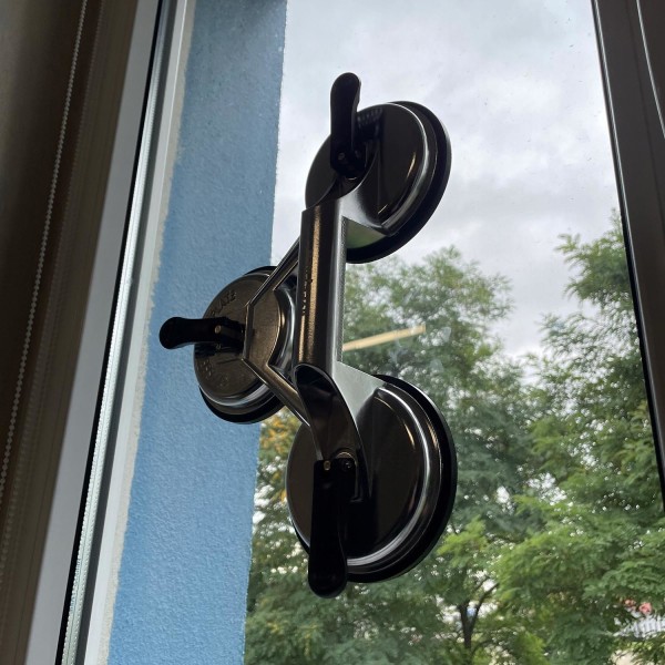 Sugkopp för Säkra Lyft - 150 kg Silver