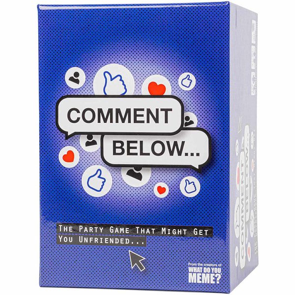 Comment Below - Juhlapeli (ENG) Multicolor