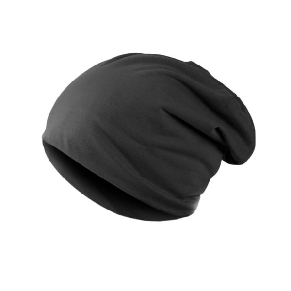 Tynd hue i poset stil Black one size