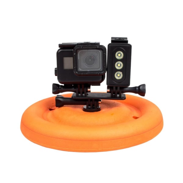 Flytande Frisbee för GoPro Orange