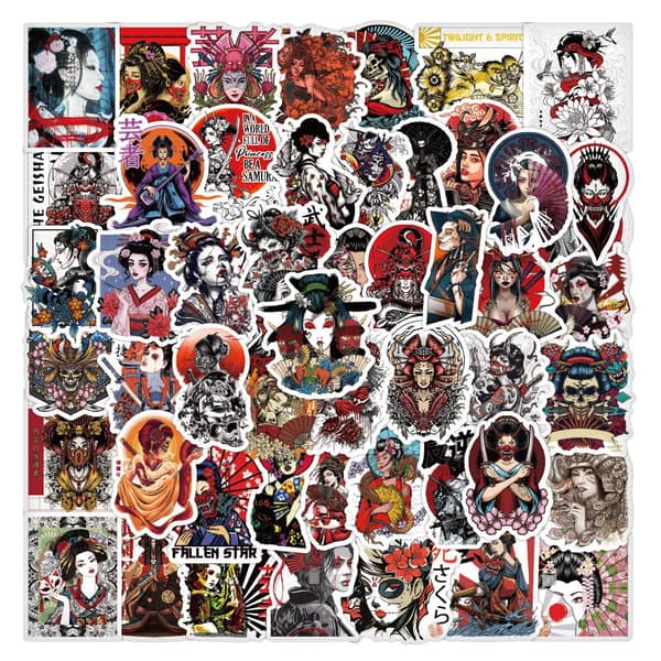 Tarrapakkaus - geisha Multicolor