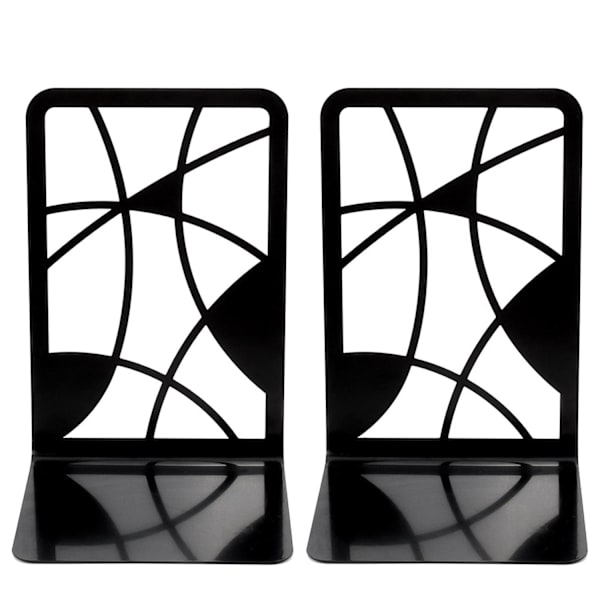 Kirjatelineet, metallia - 17 x 12 Black