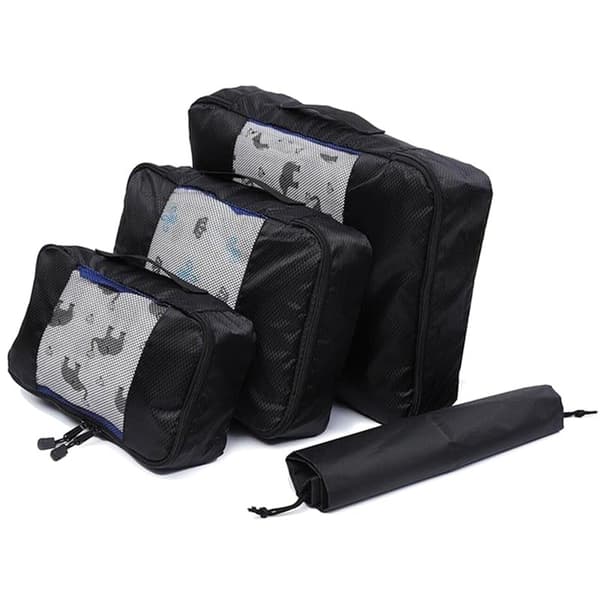 Organisointisetti Meshiä, 3 kpl - Musta Black