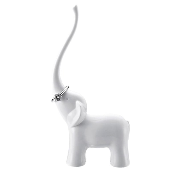 Ringholder - Elefant White