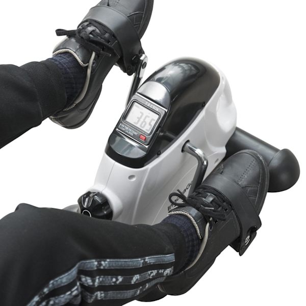 Pedalmaskine med LCD-Skærm White