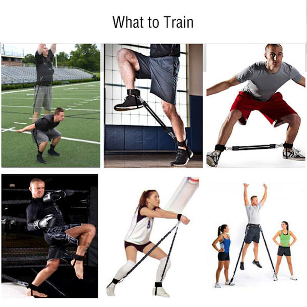 Workout Power Resistance Träningskit Svart