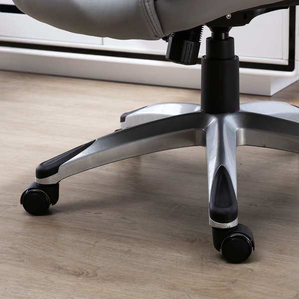 Ergonomisk Datorstol med Nackstöd i Konstläder