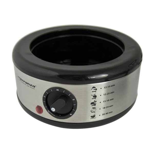 Esperanza - Ångkokare, 400W - 7.5 L Transparent