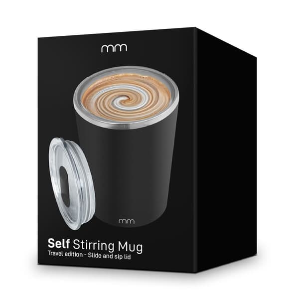 Självrörande mugg, 350 ml, USB-C laddningsbar