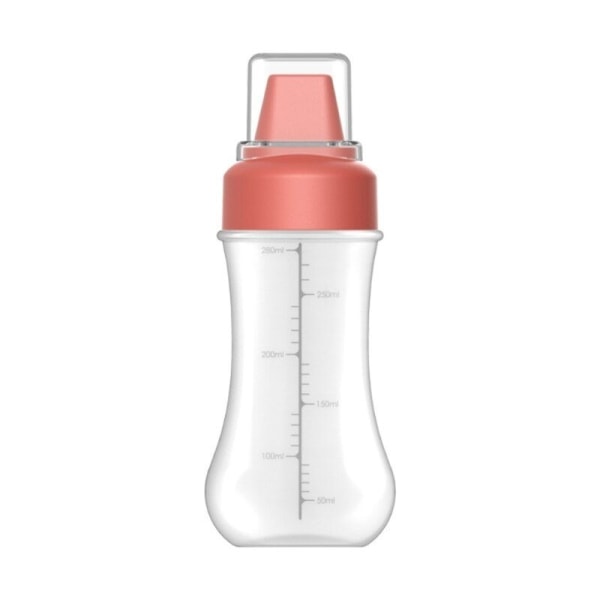 Kastikepullo 5-tylsällä korkilla - 350 ml Transparent