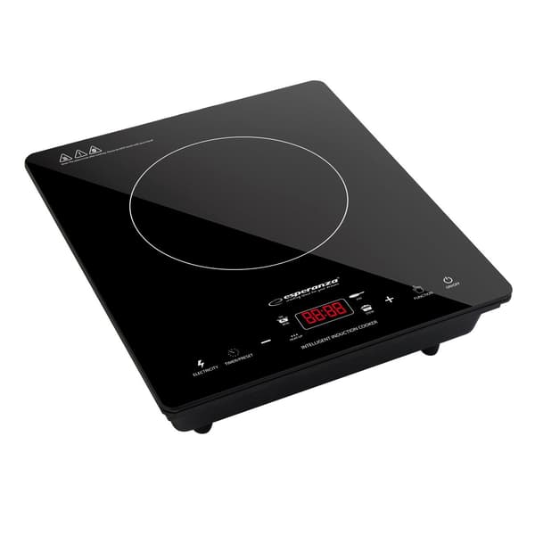 Esperanza - Induktiolautanen - 2000 W Black