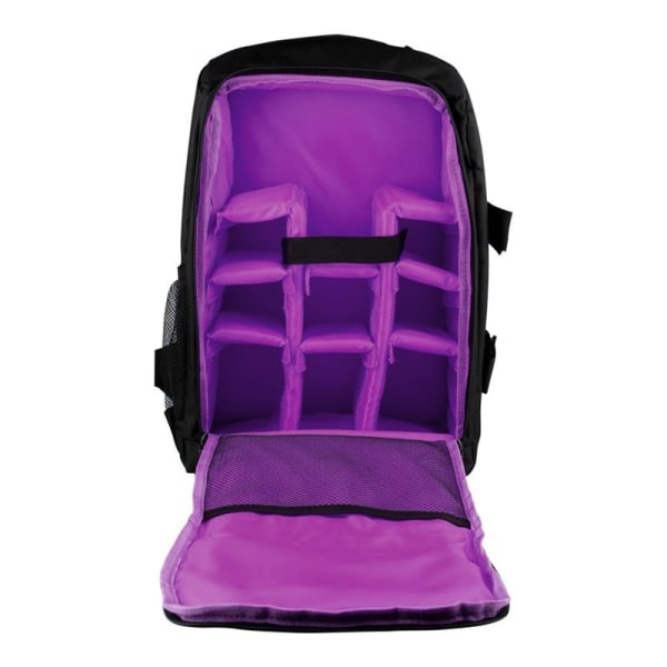 Kamerarygsæk med regnslag - Lila Purple