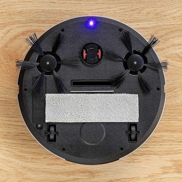 Multifunktionell Laddningsbar Robotdammsugare grå