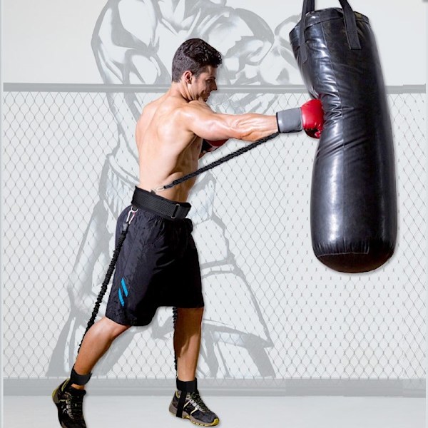 Workout Power Resistance Träningskit Svart