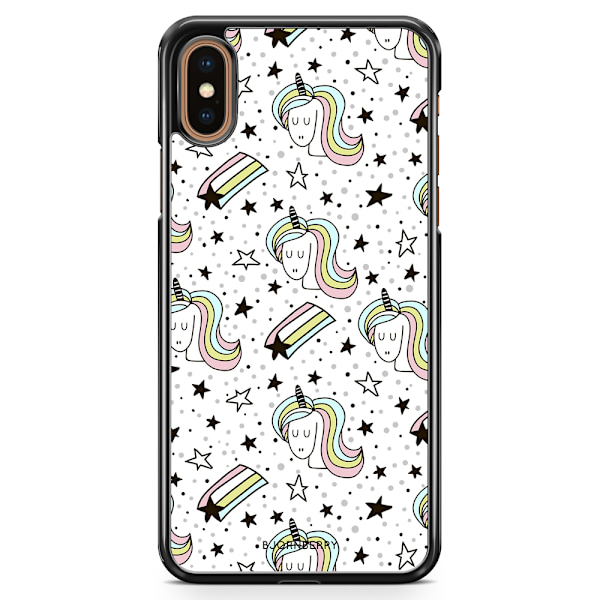 Bjornberry Skal iPhone XS Max - Mönster Enhörning