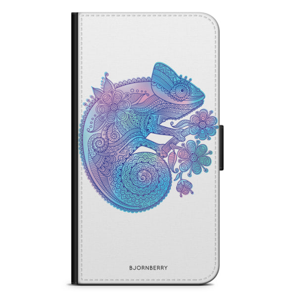 Bjornberry Plånboksfodral iPhone 12 Mini - Mandala kameleont