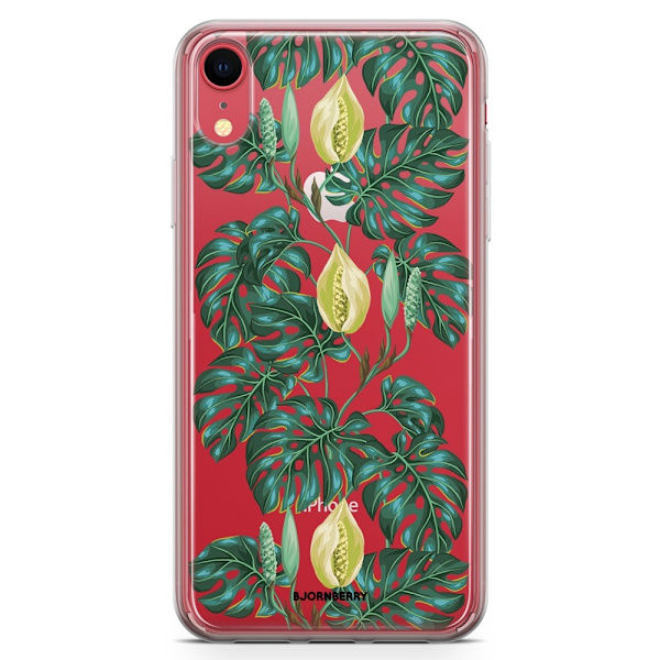 Bjornberry Hybrid Skal iPhone XR  - Monstera