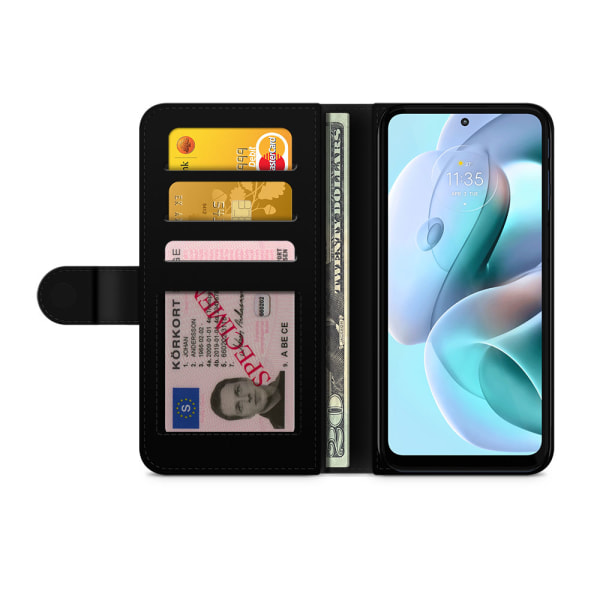 Bjornberry Fodral Motorola Moto G31/G41 - Retroblommor