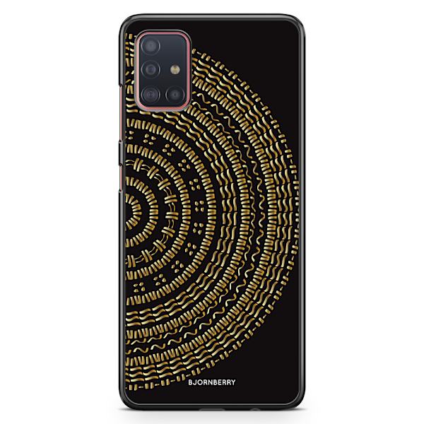 Bjornberry Skal Samsung Galaxy A51 - Mandala Guld/Svart