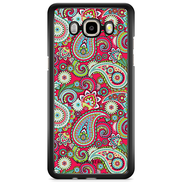 Bjornberry Skal Samsung Galaxy J5 (2015) - Röd Paisley