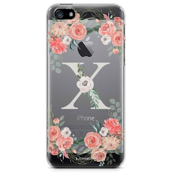 Bjornberry iPhone 5/5S/SE TPU Skal - Monogram X