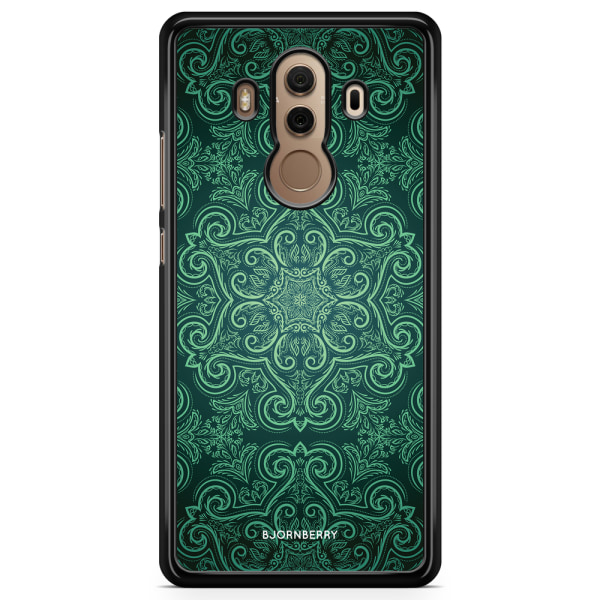 Bjornberry Skal Huawei Mate 10 Pro - Grön Retromönster