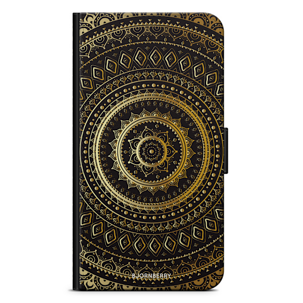 Bjornberry Fodral Motorola Moto G7 Play - Guld Mandala