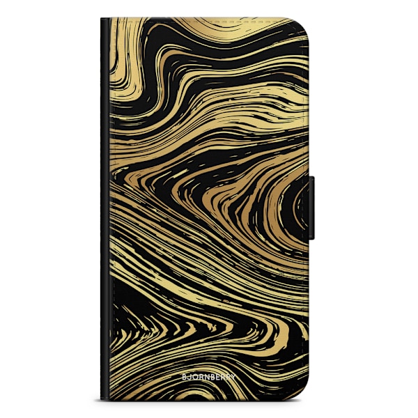 Bjornberry Fodral Samsung Galaxy S9 - Guld Marmor