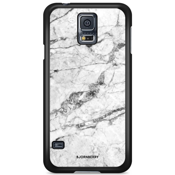 Bjornberry Skal Samsung Galaxy S5/S5 NEO - Vit Marmor