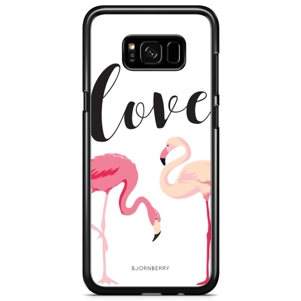 Bjornberry Skal Samsung Galaxy S8 - Love Flamingo