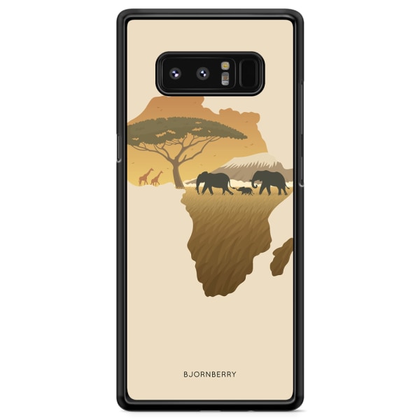Bjornberry Skal Samsung Galaxy Note 8 - Afrika Brun
