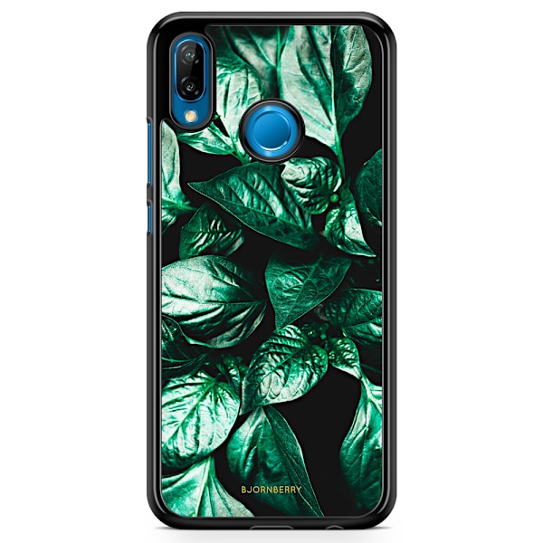 Bjornberry Skal Huawei P20 Lite - Gröna Löv