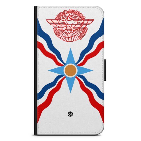 Bjornberry Plånboksfodral Huawei P10 Lite - Assyriska flaggan