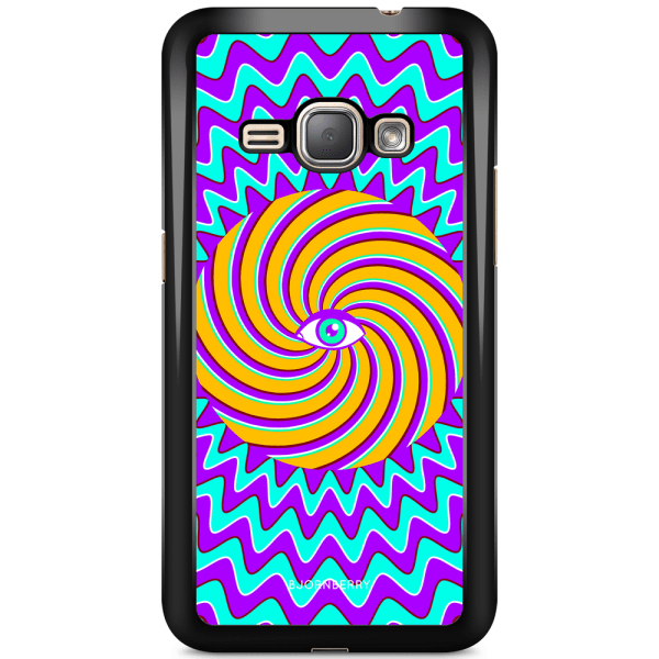 Bjornberry Skal Samsung Galaxy J1 (2016) - Färgglad Hypnotisk